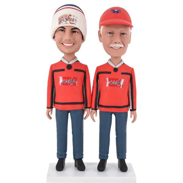 Custom Bobble Head Hockey Sports Fans Capitals For Same Sex GayCustom