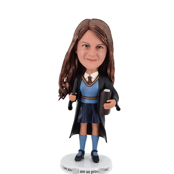 Unique Custom Bobbleheads Graduation from PhotoCustom Bobbleheads ...