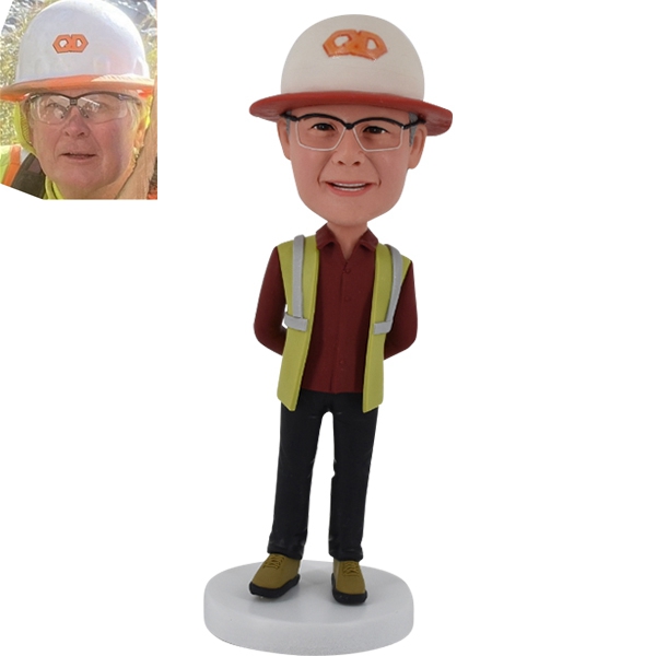 Engineer Bobblehead DollCustom Bobbleheads| Personalized Bobbleheads ...